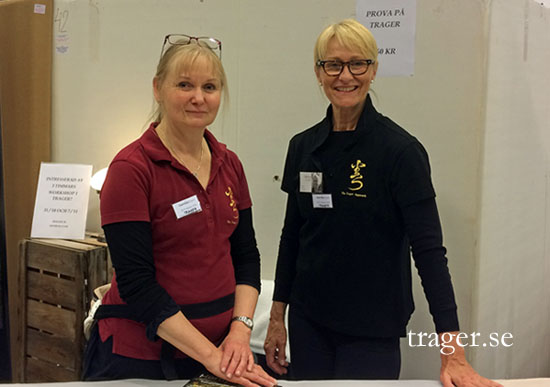 Birgitta Hultqvist och Åsa Lundell gav Trager på HarmoniExpo