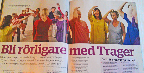 Artikel om Trage ri tidningen Hälsa nr 3 2017